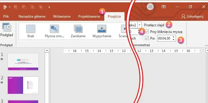 Jak ustawić czas slajdu w PowerPoint, aby uniknąć nudnych prezentacji