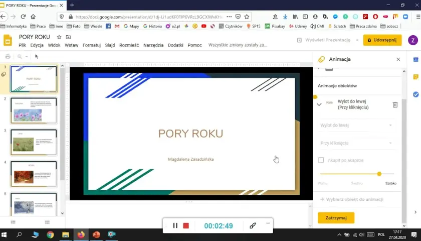 Jak zrobić automatyczne przejścia w PowerPoint i uniknąć błędów