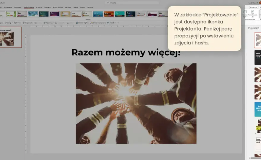 Jak skopiować slajd między prezentacjami - spójnie i szybko