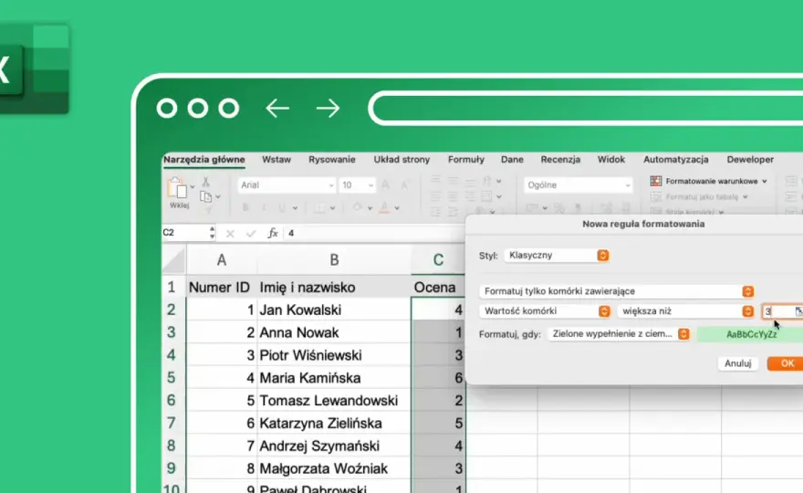 Excel zadania z rozwiązaniami - nauka i przygotowanie do pracy