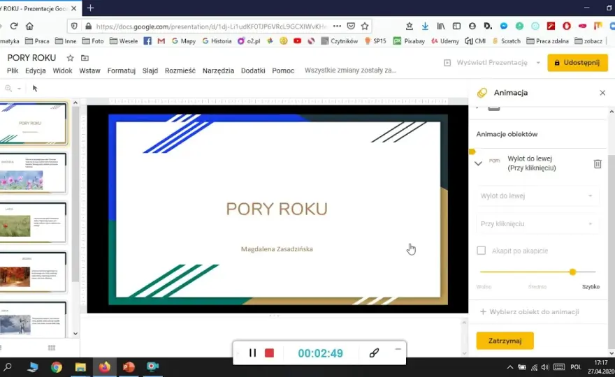Jak zrobić automatyczne przejścia w PowerPoint i uniknąć błędów