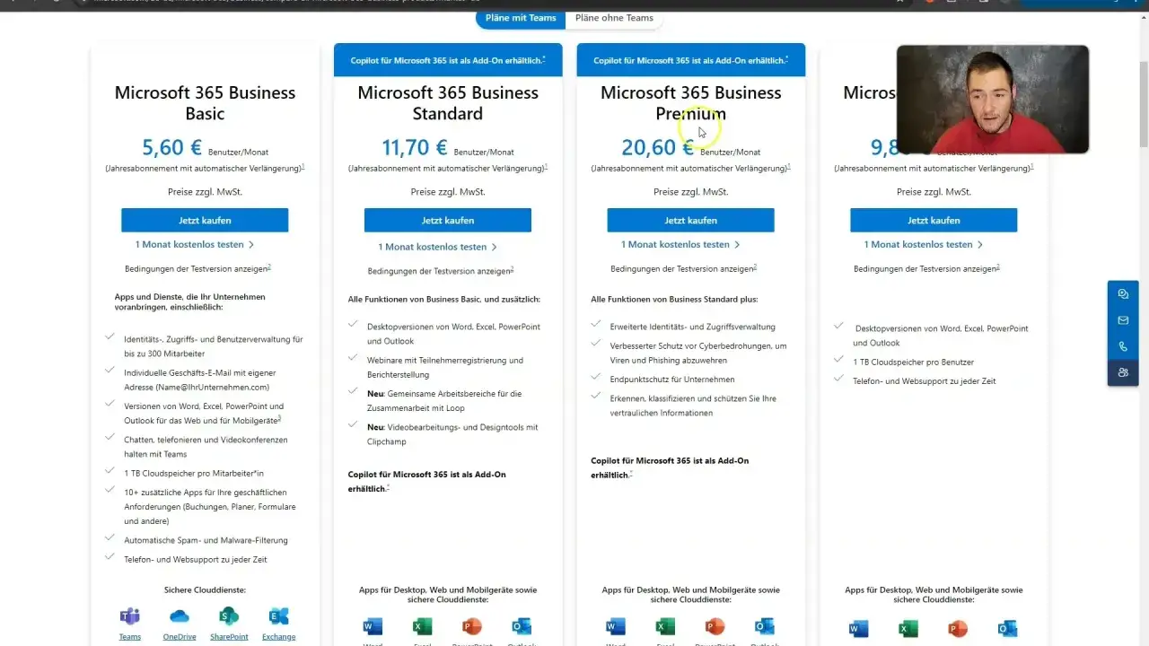 Porównanie cen Microsoft 365 Business. Sprawdź, ile kosztuje Excel na miesiąc w różnych pakietach.